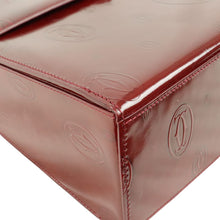 Load image into Gallery viewer, Cartier Happy Birthday Patent Leather Handbag Red - 01456