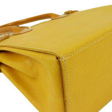Load image into Gallery viewer, Burberry Leather Yellow Tote Bag - 01436