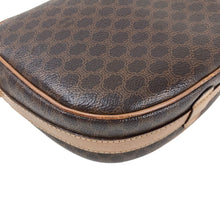 Load image into Gallery viewer, CELINE BAG SHOULDER POCHETTE MACADAM FLAP PVC LEATHER M13 BROWN -01468