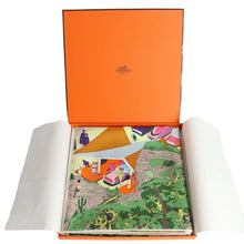 Load image into Gallery viewer, Hermes Carre 90 On the Beach Yellow Scarf - 01256