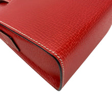 Load image into Gallery viewer, LOEWE SHOULDER BAG LOGO EMBOSSED LEATHER RED - 01498