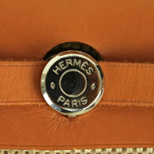 画像をギャラリービューアに読み込む, Hermes Ale Bag PM F engraved Toile Officier/Toile GM Natural Silver Hardware 2WAY Bag - 01415