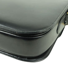 Load image into Gallery viewer, Celine Black Leather Carriage Hardware Shoulder Bag - 01425