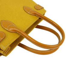 Load image into Gallery viewer, Burberry Leather Yellow Tote Bag - 01436