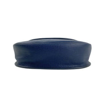 Load image into Gallery viewer, CHRISTIAN DIOR NAVY GOLD HARDWARE LEATHER VINTAGE SHOULDER BAG - 01485
