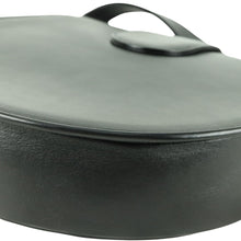 Load image into Gallery viewer, Yves Saint Laurent Gold Logo Black Shoulder Bag - 01352