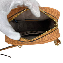 Load image into Gallery viewer, MICHAEL KORS JET SET TRAVEL MEDIUM SIGNATURE LOGO SHOULDER BAG - 01501