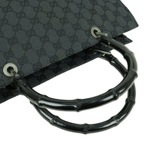 Load image into Gallery viewer, Gucci Black GG Canvas 002 1010 Tote Bag - 01421