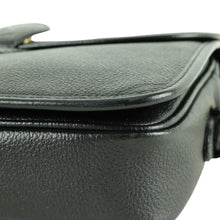 Load image into Gallery viewer, Yves Saint Laurent shoulder bag YSL gold hardware logo embossed Cassandra crossbody leather leather black - 01386