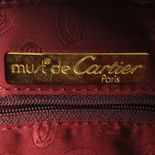 Load image into Gallery viewer, Cartier must de Cartier Bordeaux Handbag - 01349