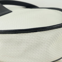 Load image into Gallery viewer, Yves Saint Laurent Gold Logo Navy & White Pochette Shoulder Bag - 01350