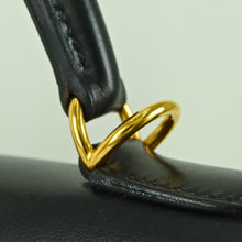 Load image into Gallery viewer, HERMES Kelly 32 Outside Sewing Square E Y2001 Box Black - 01376