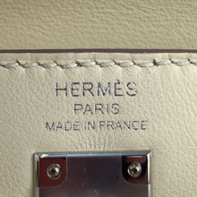 Load image into Gallery viewer, Hermes Kelly 25 Swift Inside stitching Jaune Milton Silver Hardware W Stamp 2024 2Way Handbag - 01476