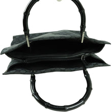 Load image into Gallery viewer, Gucci Black GG Canvas 002 1010 Tote Bag - 01421