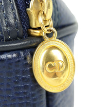 Load image into Gallery viewer, Christian Dior Navy Mini 2 Way Bag - 01225