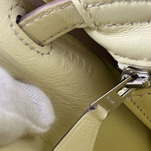 Load image into Gallery viewer, Hermes Kelly 25 Swift Inside stitching Jaune Milton Silver Hardware W Stamp 2024 2Way Handbag - 01476