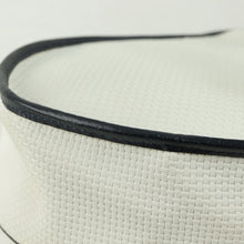 Load image into Gallery viewer, Yves Saint Laurent Gold Logo Navy & White Pochette Shoulder Bag - 01350