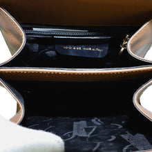 Load image into Gallery viewer, Salvatore Ferragamo Gancini Dark Brown 2 Way Bag - 01359