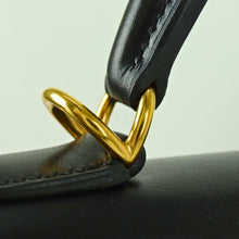 Load image into Gallery viewer, HERMES Kelly 32 Outside Sewing Square E Y2001 Box Black - 01376