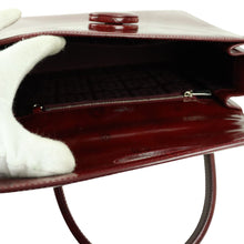 Load image into Gallery viewer, Cartier Happy Birthday Patent Leather Handbag Red - 01456