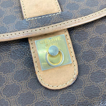 Load image into Gallery viewer, CELINE BAG SHOULDER POCHETTE MACADAM FLAP PVC LEATHER M13 BROWN -01468