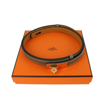 Load image into Gallery viewer, Hermes Kelly 18 Leather Belt Etoupe Rosegold - 01449