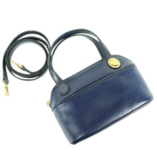 Load image into Gallery viewer, Christian Dior Navy Mini 2 Way Bag - 01225
