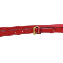 Load image into Gallery viewer, LOEWE SHOULDER BAG LOGO EMBOSSED LEATHER RED - 01498