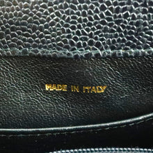 Load image into Gallery viewer, Chanel Black Caviar Leather Vintage Shoulder Bag - 01373