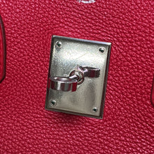 Load image into Gallery viewer, HERMES BIRKIN 30 TOGO SILVER BUCKLE SQUARE H - 01492