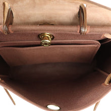 Load image into Gallery viewer, Hermes Toile H 2 Way Bag Brown E Mark - 01453