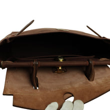 Load image into Gallery viewer, Hermes Toile H 2 Way Bag Brown E Mark - 01453