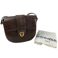 Load image into Gallery viewer, Yves Saint Laurent LIZARD LEATHER SHOULDER BAG POCHETTE SACOCHE - 01487