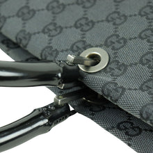 Load image into Gallery viewer, Gucci Black GG Canvas 002 1010 Tote Bag - 01421