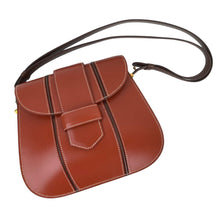 Load image into Gallery viewer, Hermes Vintage Shoulder Bag Square B 1998 Brown - 01495