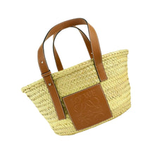 Load image into Gallery viewer, Loewe Palm Leaf and Calfskin Handle Bag - 01321