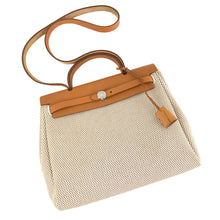 Load image into Gallery viewer, Hermes Herbag PM 2way Bag Stamp Square H - 01463