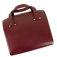 Load image into Gallery viewer, Cartier Must 2WAY Bag Bordeaux Wine Red Leather Ladies - 01402