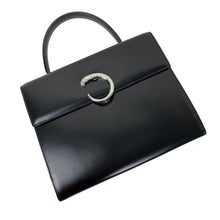 Load image into Gallery viewer, CARTIER PANTHER SLIVER HARDWARE HANDBAG LEATHER - 01507