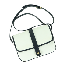 Load image into Gallery viewer, YSL Yves Saint Laurent Leather Gold Logo Shoulder Bag -01393