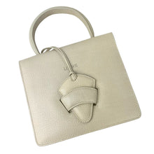 Load image into Gallery viewer, LOEWE BARCELONA LVORY HAND BAG LEATHER - 01477