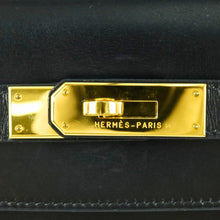 Load image into Gallery viewer, HERMES Kelly 32 Outside Sewing Square E Y2001 Box Black - 01376