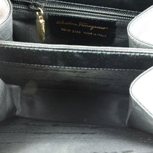Load image into Gallery viewer, Salvatore Ferragamo Gancini Black Handle Bag - 01319