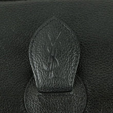 Load image into Gallery viewer, Yves Saint Laurent shoulder bag YSL gold hardware logo embossed Cassandra crossbody leather leather black - 01386