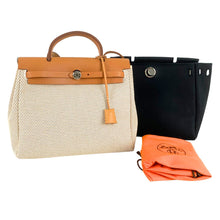 Load image into Gallery viewer, Hermes Herbag PM 2way Bag Stamp Square H - 01463