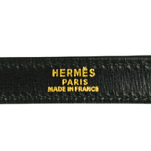 Load image into Gallery viewer, HERMES Kelly 32 Outside Sewing Square E Y2001 Box Black - 01376