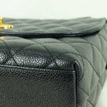 Load image into Gallery viewer, CHANEL Black Caviar Leather Vintage Shoulder Bag - 01372