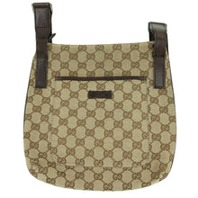 Load image into Gallery viewer, GUCCI GG Pattern Canvas Leather Mini Shoulder Bag - 01428