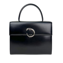 Load image into Gallery viewer, CARTIER PANTHER SLIVER HARDWARE HANDBAG LEATHER - 01507