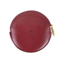 Load image into Gallery viewer, LOEWE Coin Case anagram red round - 01482